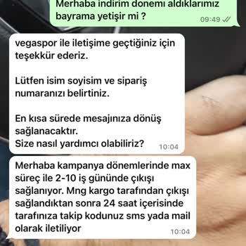Vega Spor Instagram Butiği Ürünün Arkasında Durmuyor