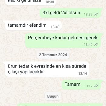 Butik Miss Karan Değişim İçin Gönderdiğim Elbiseleri Göndermedi.