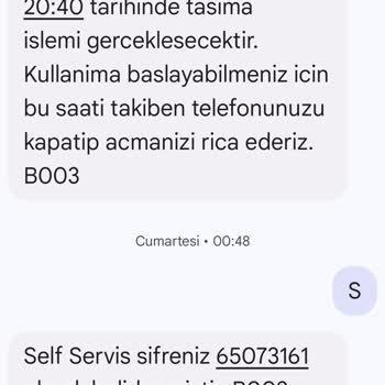 Hat Taşıma Vodafone'un Umursamazlığı