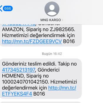 MNG Kargo Kaybolan Kargoyu Hayali Kişiye Teslim Edildi Gösteriyor