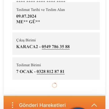MNG Kargo Kaybolan Kargoyu Hayali Kişiye Teslim Edildi Gösteriyor