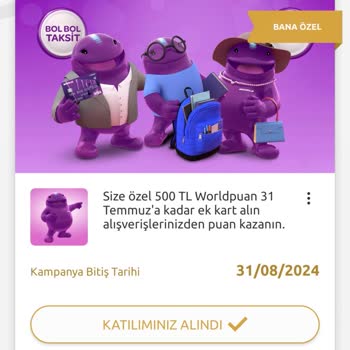 Yapı Kredi Bankası Word Puan Şikayeti