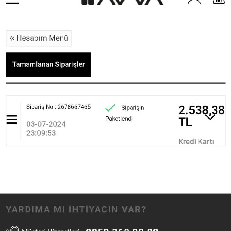 Avva.com.tr Siparişim 6 Gündür Kargoya Verilmedi!