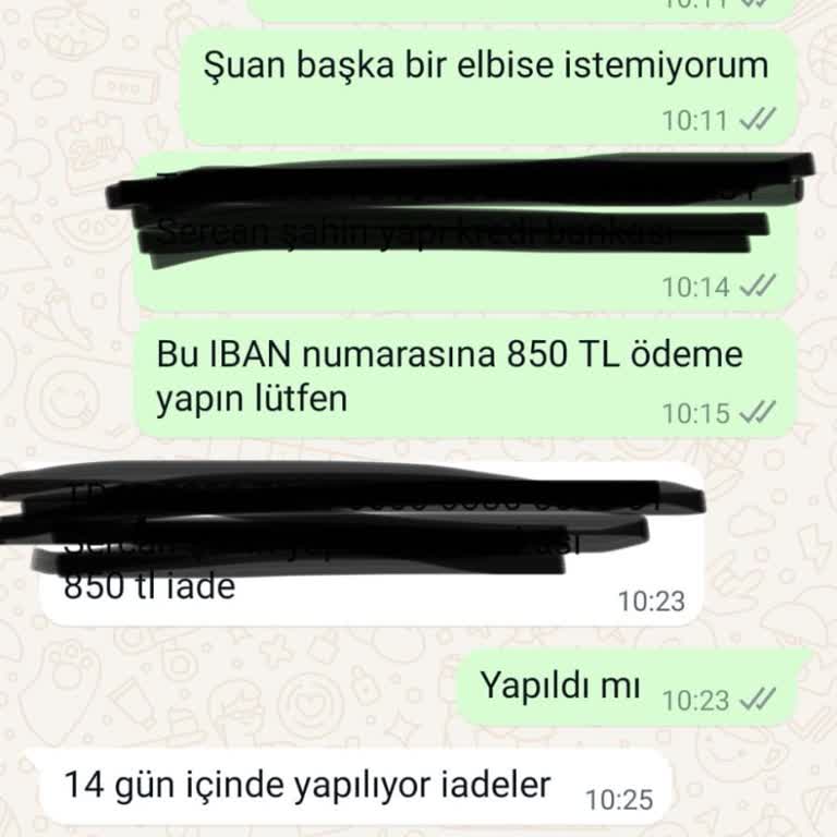 Su Butik - Seda Tutulmaz Su Butik Elbise İade Sorunu