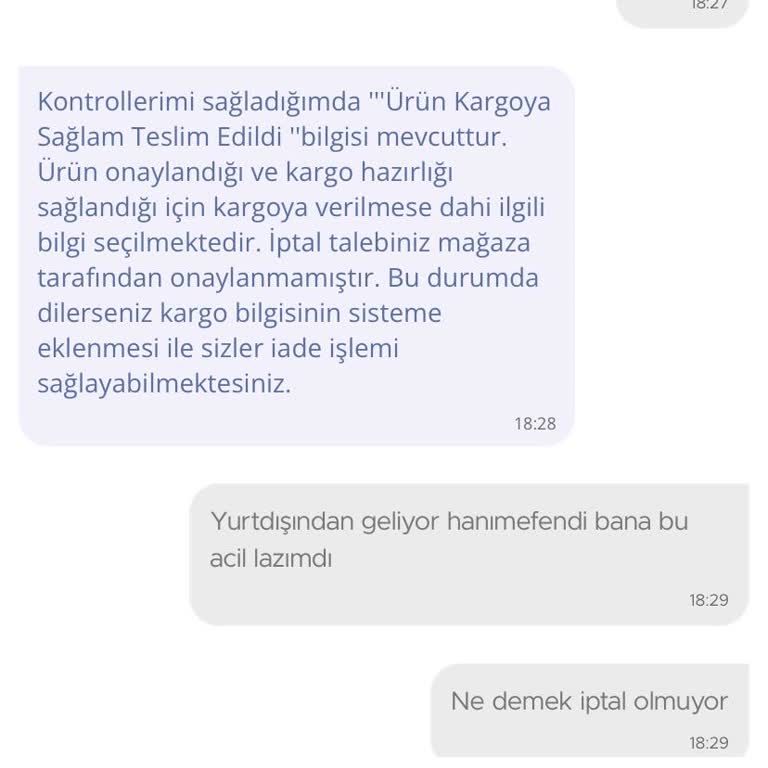 N11 İn İlgisizliği. Sipariş Verme Verdirme