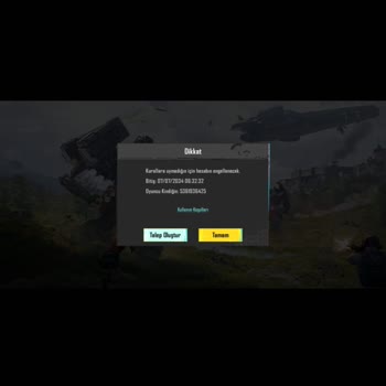 PUBG (Pubgmobile.com) Haksız Yere 10 Yıl Ban Yedim