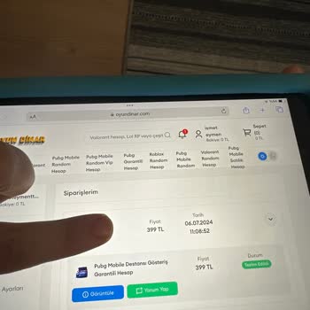 Oyun Dinar PUBG Mobile Hesap Satın Alımında Yaşanan Sorunlar
