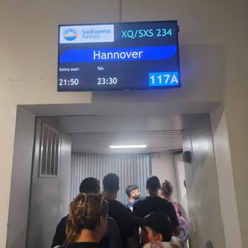 Sunexpress Uçuş İle Yaşanan Sorun