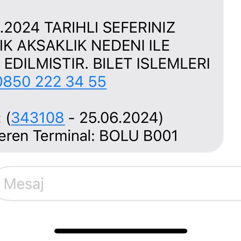 Metro Turizm Biletimi İptal Etti Fakat Ücretimi Yatırmıyor