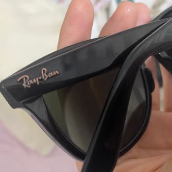 Solaris Optik Rayban Gözlük Logo Kararması Orijinallik Şüphesi