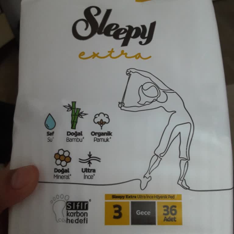 Sleepy Extra 3 Numara Hijyenik Ped Tahriş Etti Kaşıntı Yaptı