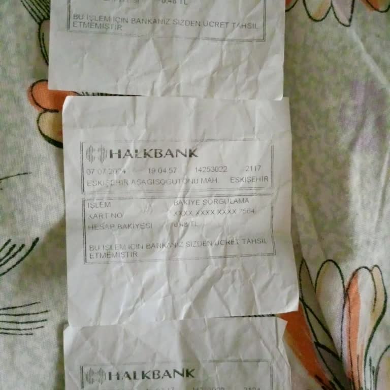 Halkbank ATM Paramı Yuttu