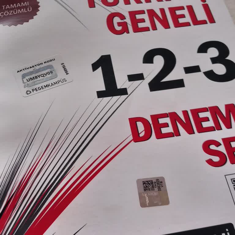 Pegem GKGY Denemesi Cevap Anahtarı Sorunu.