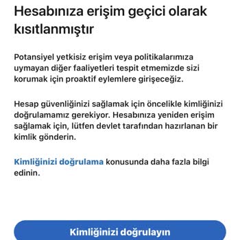Linkedin Geçici Hesap Kısıtlanması