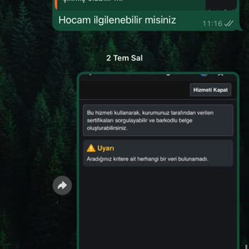Pozitif Bilimler Akademisi Eğitim Sertifikamı Vermediler