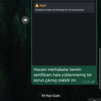 Pozitif Bilimler Akademisi Eğitim Sertifikamı Vermediler