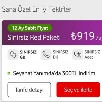 Vodafone Paket Değişikliği Dayatmasından Yıldım