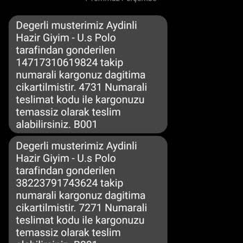 Sürat Kargo SMS Gönderiyor Ama Ürünü Teslim Etmek İçin Eve Gelmiyor