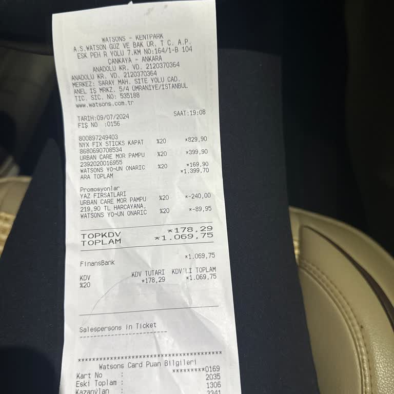 Watsons Kent Park Güzellik Uzmanının Saygısızlığı!