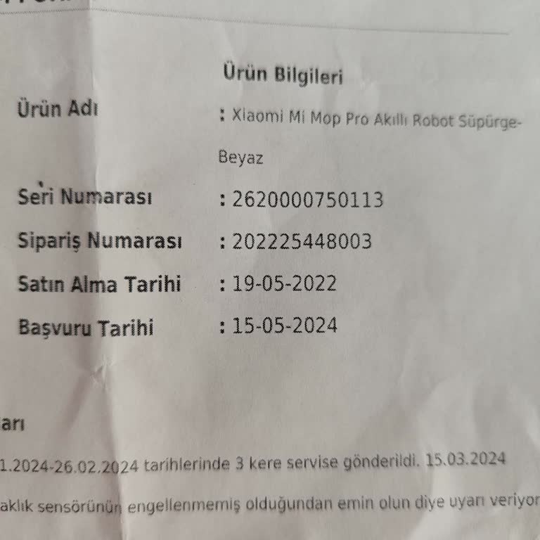 Xiaomi Yalova Star AVM Teknosa Şubesi Robot Süpürge