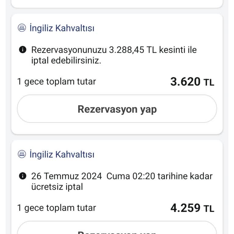 En Uygun Sitesi Otel Rezervasyon İlanındaki Vaatlerine Uymuyor