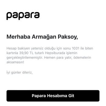 Hepsiburada Premium Ödemesinin Bilgim Dışındaki Kartımdan Çekilmesi