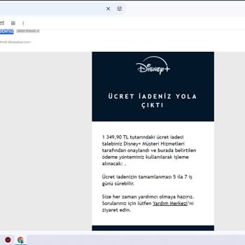 Disney Plus Paramı İade Etmiyor