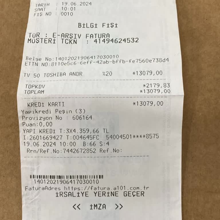 A101 Den Aldığım TV Kırık Çıktı A101 Paramı İade Etmiyor!