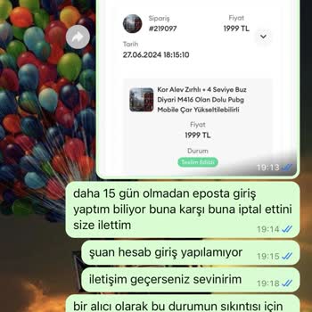 Oyun Dinar Pugh Hesap Sitenin Satış Yapan Üyelerden Alınmaması