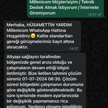 Millenicom Pişmanlık 2024 Senesinde Bu Hizmet Çok Kötü