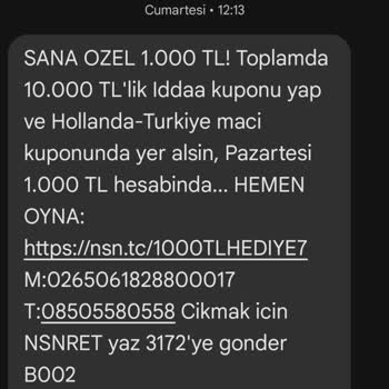 Nesine Promosyon Hatası Mağduriyet