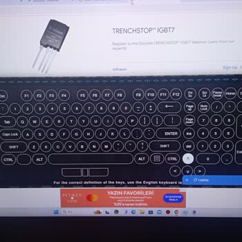 Monster Avea A7 10.4v Klavye Tuş Sorunu