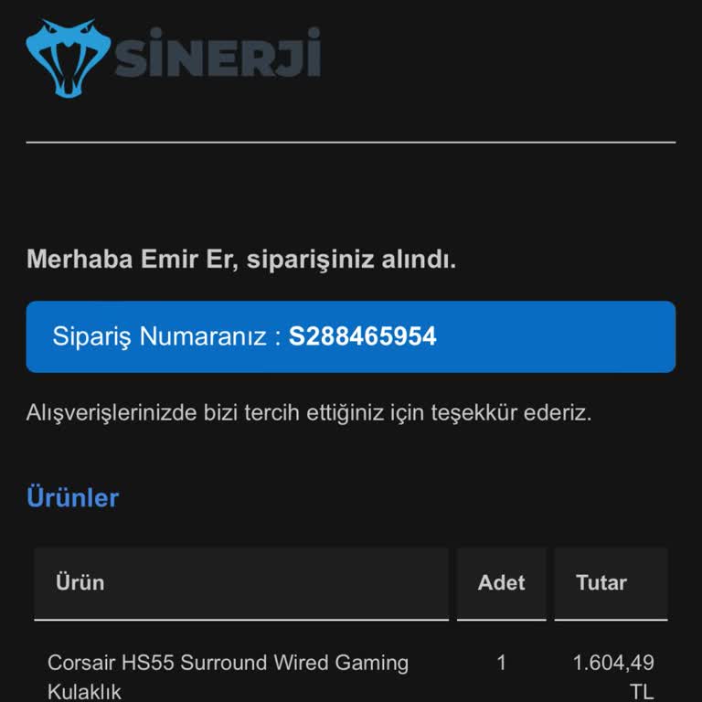 Sürat Kargo Kulaklığımı Kaybetti Oyalıyor