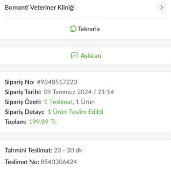Trendyol GO Kuryesi Ürüne Zarar Vermiş