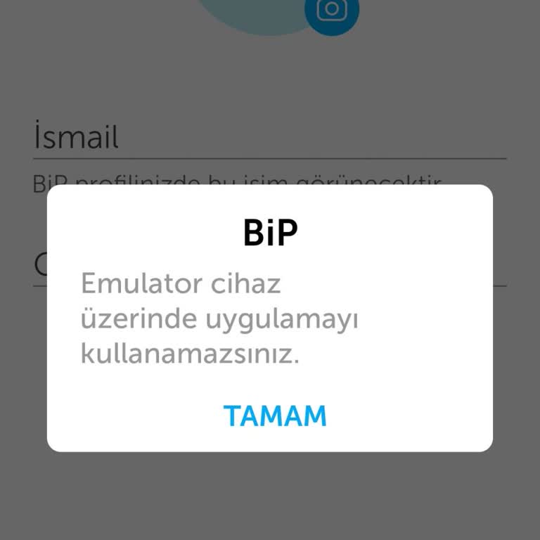 BİP Sorunu Giriş Yapamıyorum