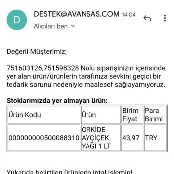 Avansas Müşteriyi Yanıltıyor Ve Mağdur Ediyor...