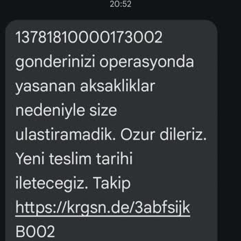 Kargomsende Kargo Teslim Sorunu