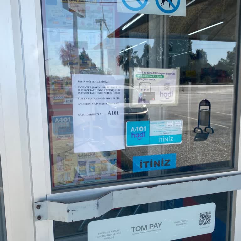 A101 Müşteriye Ters Davranan Eleman