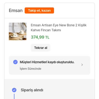 Emsan Firmasının Ürün Gönderememesi