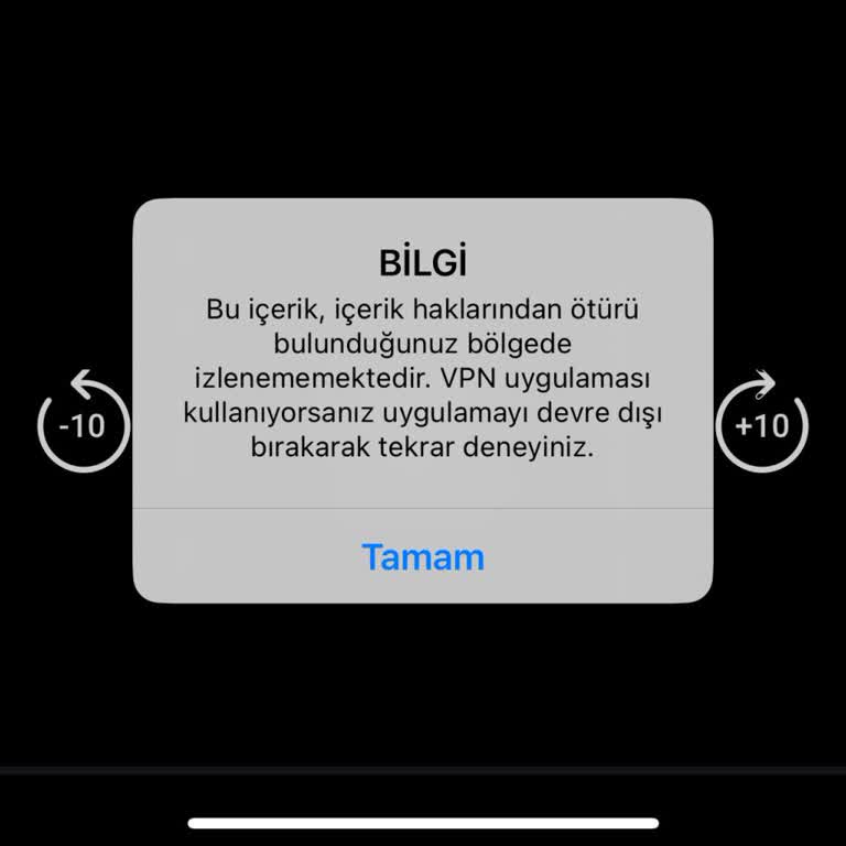 Tod TV Uygulama VPN Hatası