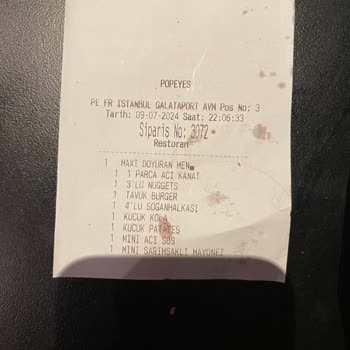 Popeyes Personel - İş Hijyeni