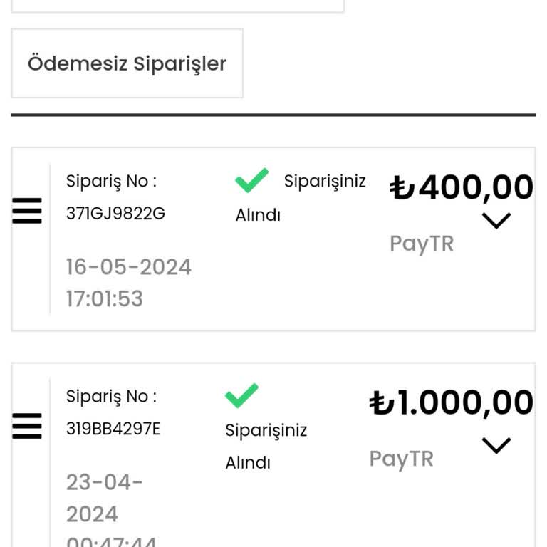 Butik Ponçik Para İadem Yapılmadı