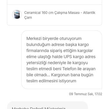 Hepsiburada Teslim Edilmeyen Kargo