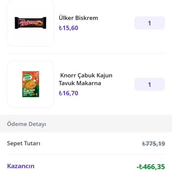 Getir Eksik Ürün Gönderimi