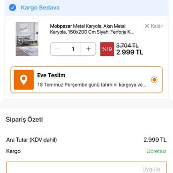 Koçtaş Sepette %10 İndirim Olmuyor