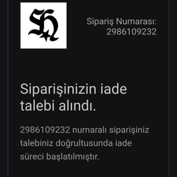Shotline Tarafından İade Ettiğim Ürünün Parası Yatmadı