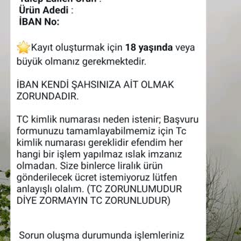 Evde Ekişi Paketleme Kişisel Bilgilerimin Güvenliği Hakkında Endişelerim Var