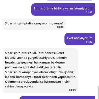Getir Mağduriyet Ve Yalan Beyanları