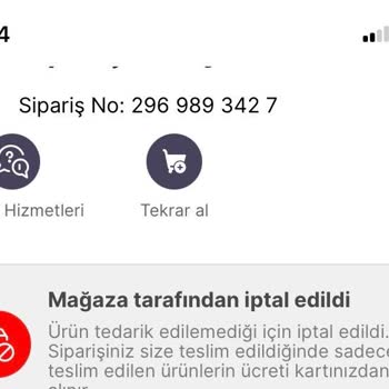 Hepsiburada Market Hepsiburada Su Ürün Onayım Dışında 2 Defa İptali