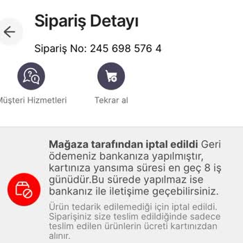 Hepsiburada Market Hepsiburada Su Ürün Onayım Dışında 2 Defa İptali